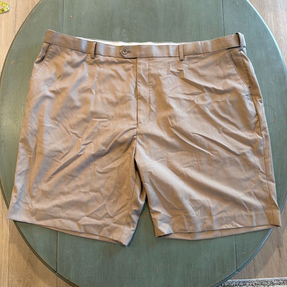 Bocaccio Golf Men’s Khaki Performance Stretch Golf Shorts Size 48
